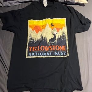 Yellowstone national park t shirt